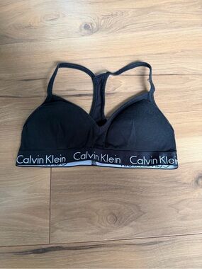 Calvin Klein Cotton Racerback Bra